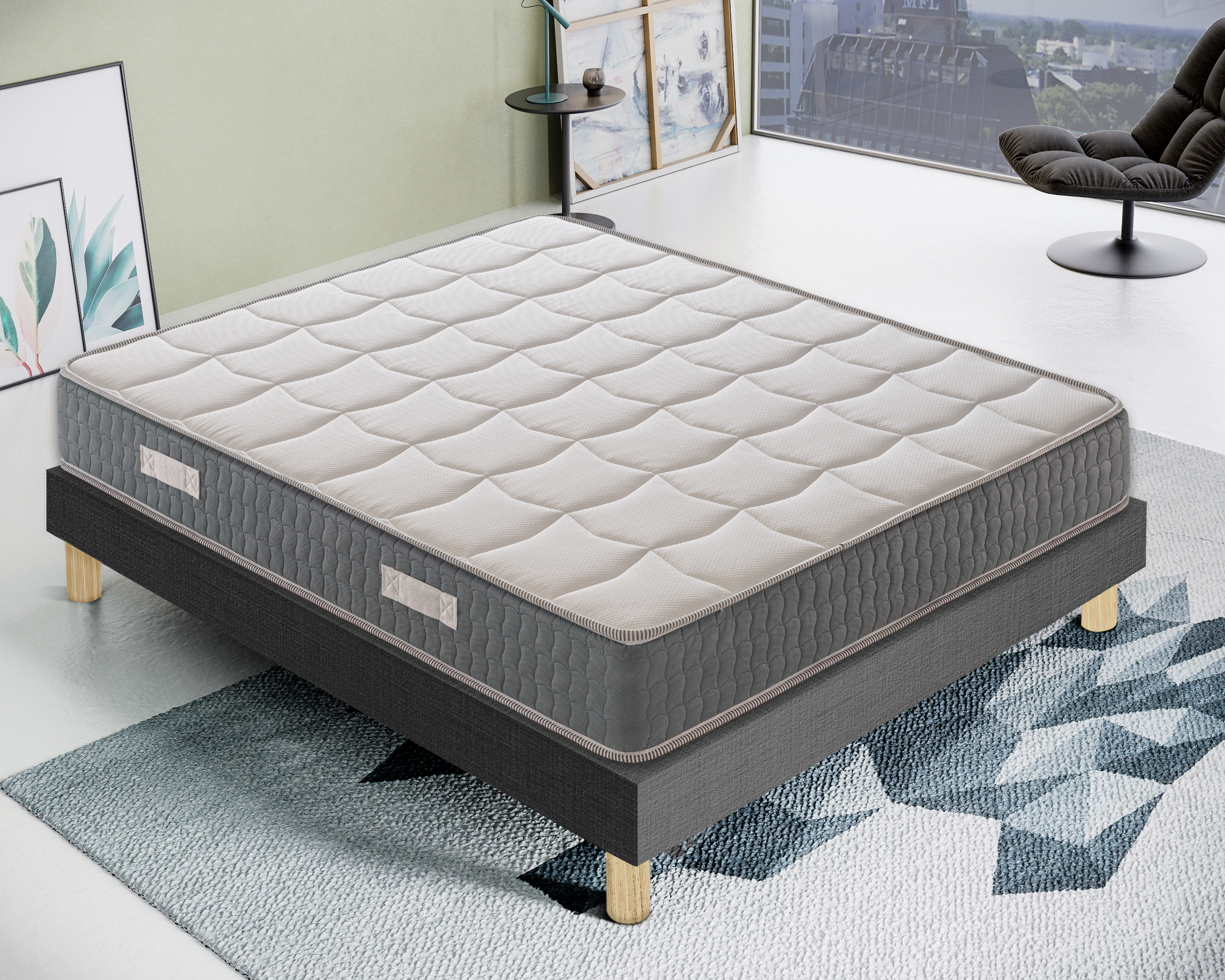 Double Comfort Memory Mattress Delphine